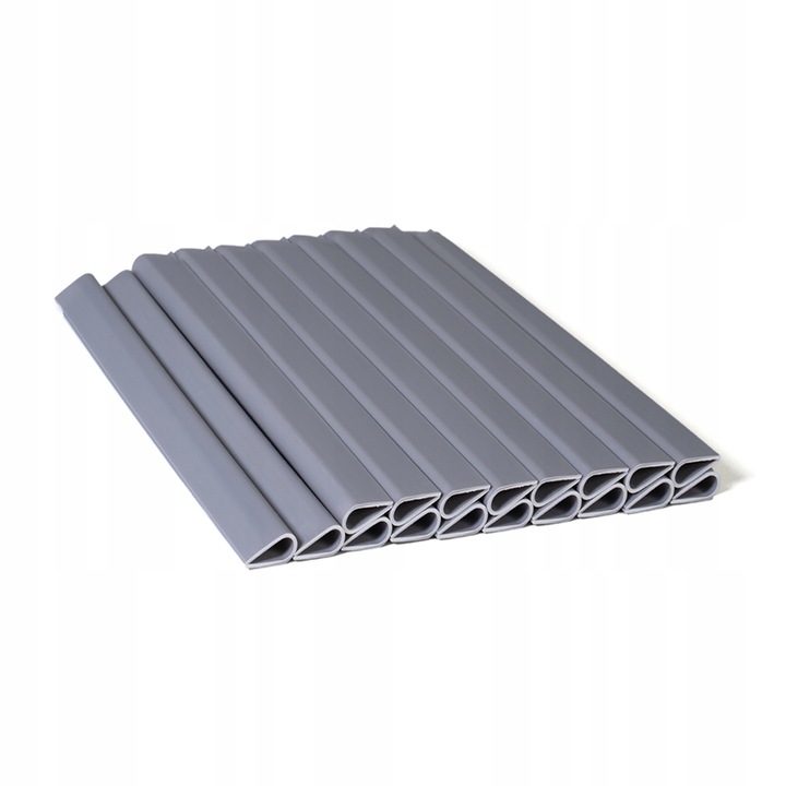 TAŚMA OGRODZENIOWA OSŁONA NA OGRODZENIE PŁOT PANELOWE SZARA UV 19 x 35m