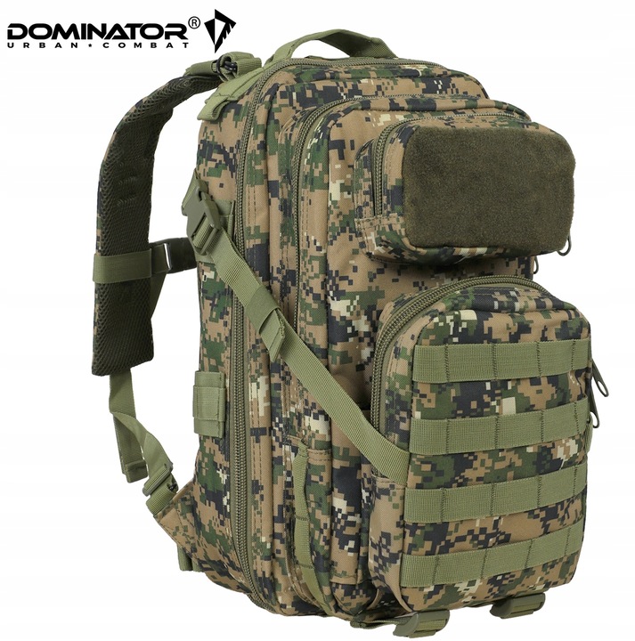 PLECAK MĘSKI WOJSKOWY TAKTYCZNY MILITARNY DOMINATOR VELCRO DIGITAL MARPAT