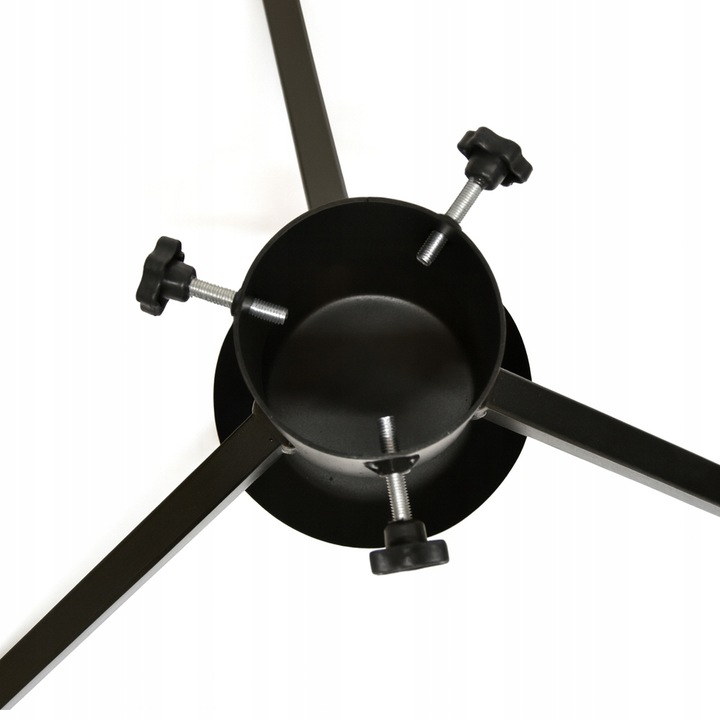 Stojak na choinkę metalowy z misą na wodę czarny 108 mm stojak choinkowy