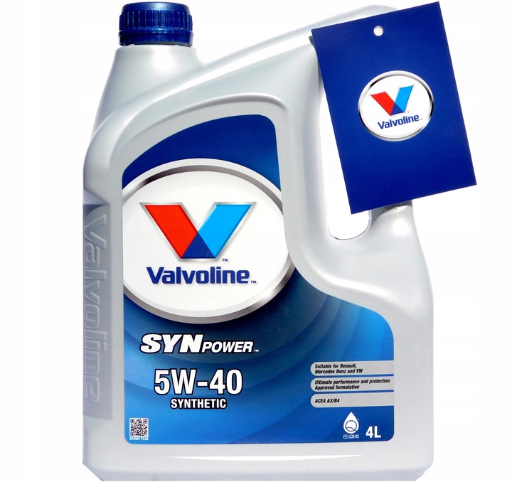 Olej Valvoline SYNPOWER 5W40 4L