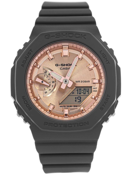 DAMSKI ZEGAREK CASIO GMA-S2100MD-1AER G-SHOCK GRAFITOWY 200M DO BIEGANIA