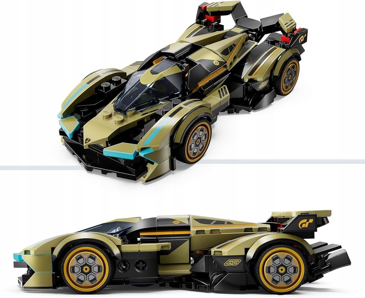 LEGO SPEED Champions Luksusowe Lamborghini Lambo V12 Vision GT 76923 torba