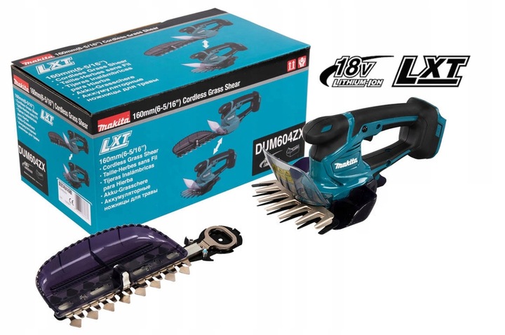 Nożyce 2w1 do trawy żywopłotu Makita DUM604ZX 18V LXT Uniwersalne