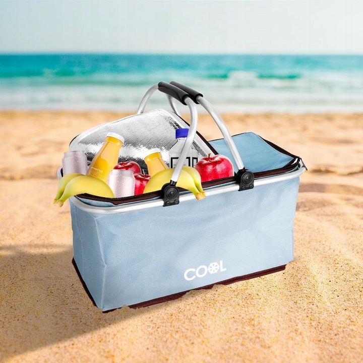 Koszyk TERMICZNY termoizolacyjny torba piknik 35L