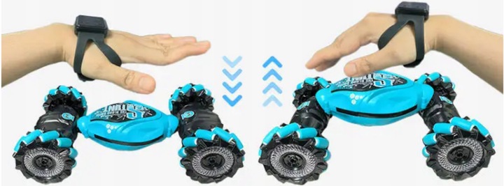 SAMOCHÓD ZDALNIE STEROWANY GESTAMI RĘKI 4 WD 2,4 GHZ