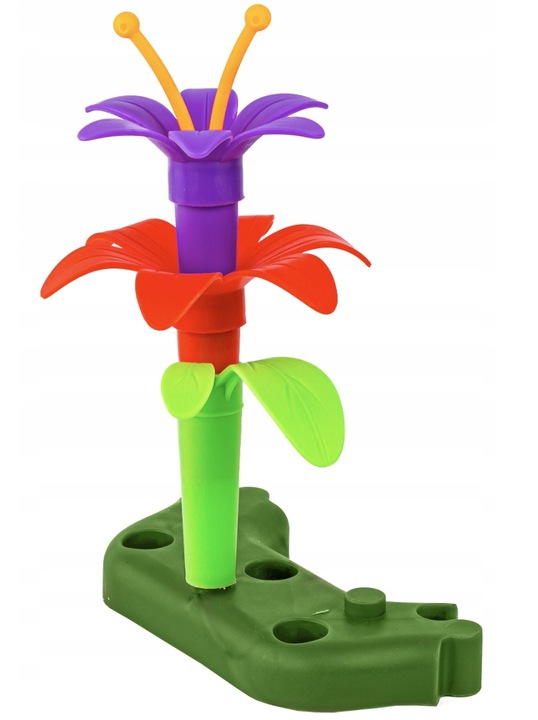 KLOCKI KONSTRUKCYJNE BUKIET KWIATÓW Kwiaty Zestaw do ułożenia 135 Elementów