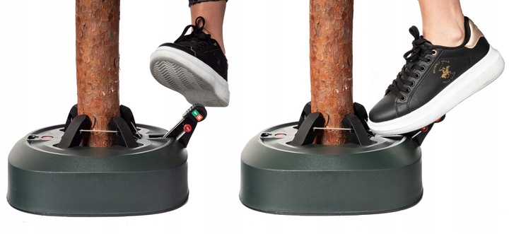 Stojak CHOINKOWY z pedałem pod choinkę podstawka drzewko pojemnik