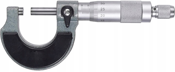 MIKROMETR NONIUSZOWY ZEWNĘTRZNY 0.01MM 0-25 MM ANALOGOWY ETUI