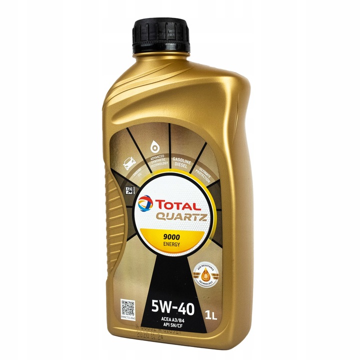 OLEJ TOTAL 5W-40 QUARTZ 9000 1L ENERGY