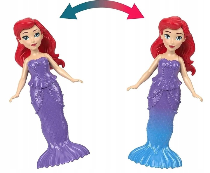 DISNEY PRINCESS ZAMEK ARIELKI PIĘTROWY PAŁAC LALKA SYRENKA HLW95