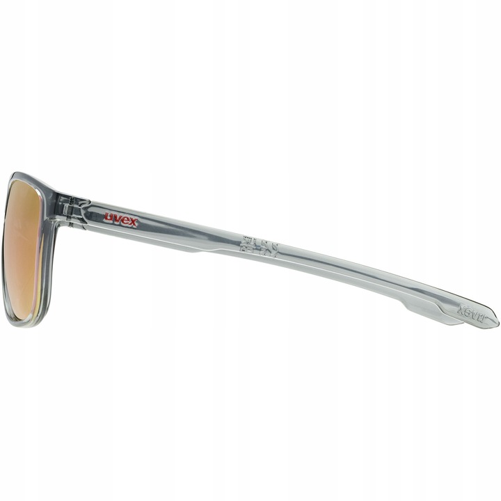Okulary rowerowe Uvex LGL 52 smoke transparent SZYBA mirror red + ETUI