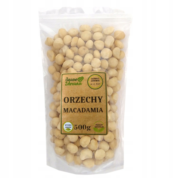 ORZECHY MAKADAMIA ŁUSKANE MACADAMIA 500g