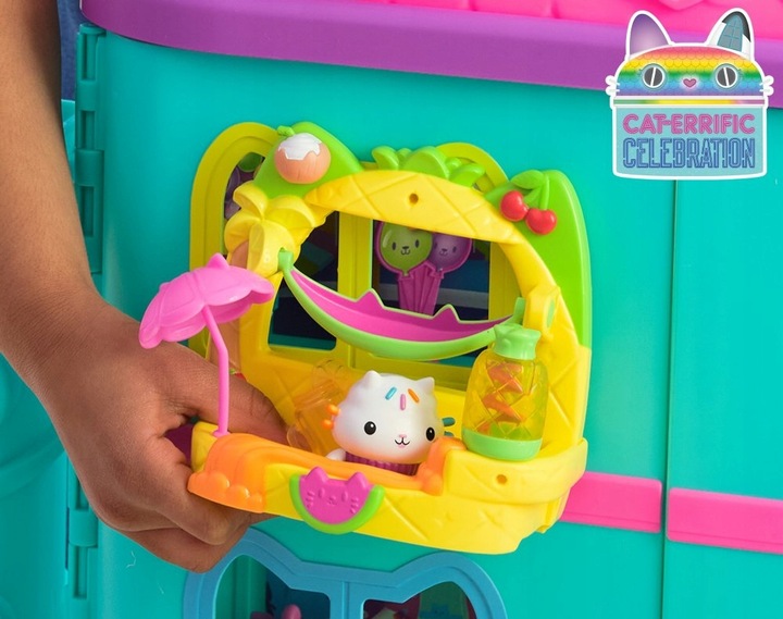 Koci Domek Gabi Balkon do Domku Owocowa imprezka Łakotka Akcesoria