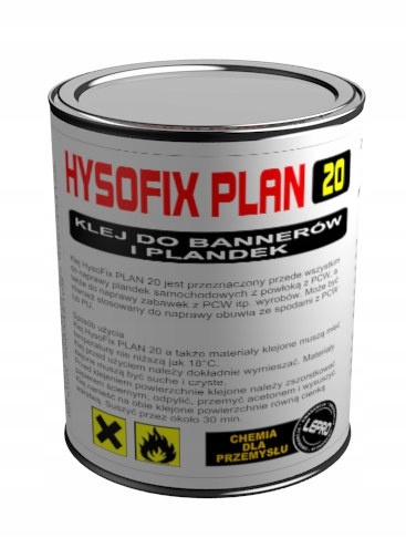 NAPRAWA PLANDEK KLEJ HYSOFIX PLAN 20 – 1000 ml