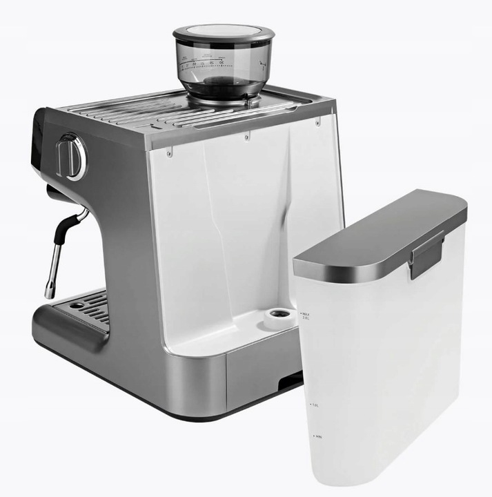 CIŚNIENIOWY EKSPRES DO KAWY Z MŁYNKIEM I SPIENIACZEM BEEM Grind Profession