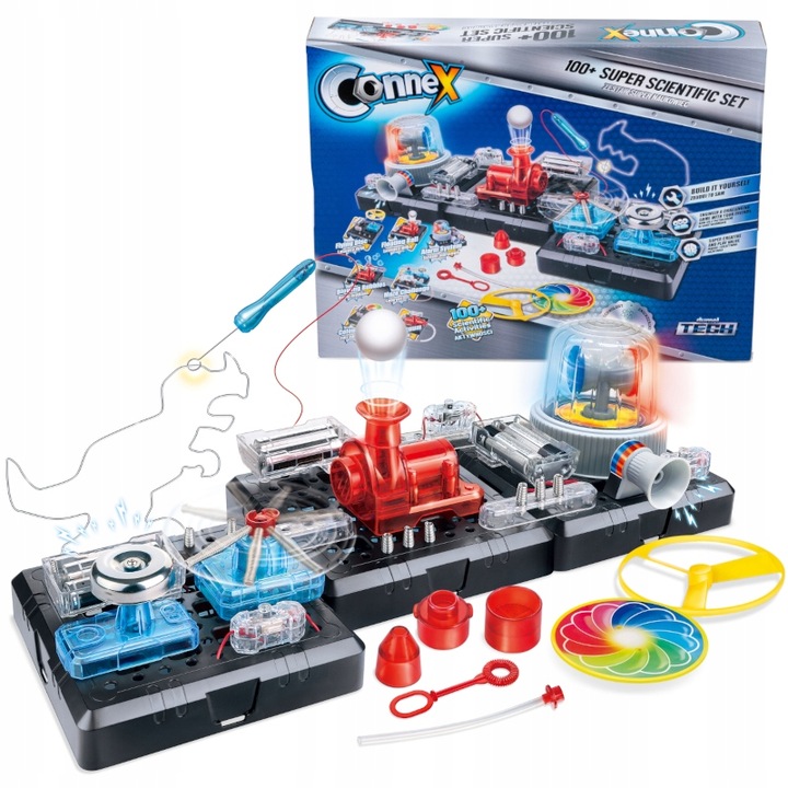 DUMELTech Kreatywny Zestaw SUPER NAUKOWIEC Doświadczenia elektroniczne