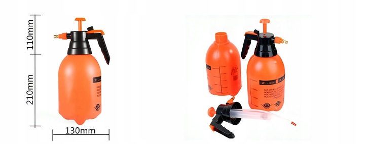 K2 BELLA PRO AKTYWNA PIANA 1L +PIANOWNICA RĘCZNA 2L DO MYCIA SAMOCHODU AUTA