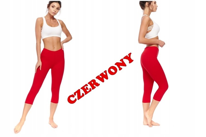 LEGGINSY GETRY 3/4 BAWEŁNIANE MIX KOLORÓW 4XL