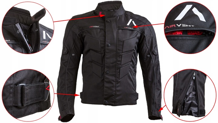 ADRENALINE KURTKA MOTOCYKLOWA TEKSTYLNA PYRAMID M