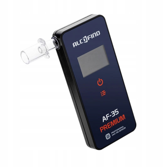 ALKOMAT AlcoFind AF-35 SKALIBROWANY 12M + ETUI