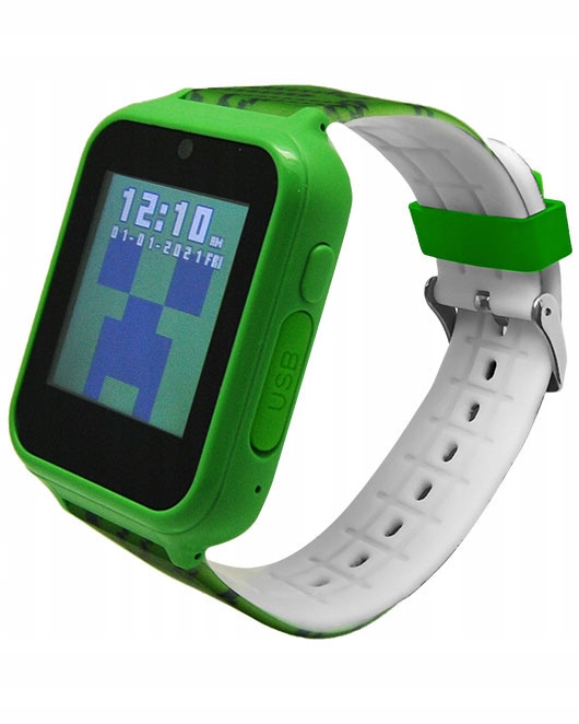 SMARTWATCH Zegarek inteligentny MINECRAFT 10 funkcji