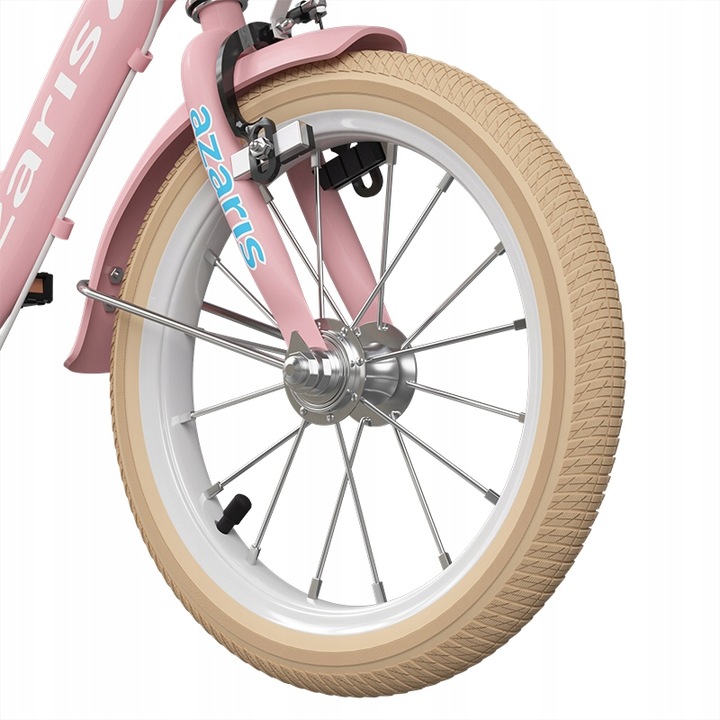 ROWEREK DLA DZIEWCZYNKI DZIECIĘCY RÓŻOWY 16 CALI ROWER BAGAŻNIK KOSZYK