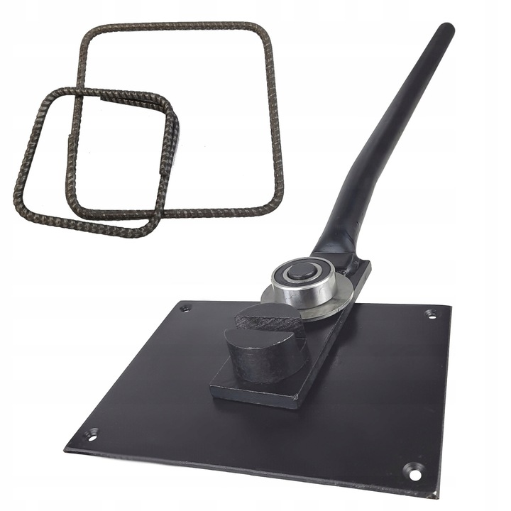 Giętarka do prętów zbrojeniowych strzemion drutu do fi 12mm łożyskiem