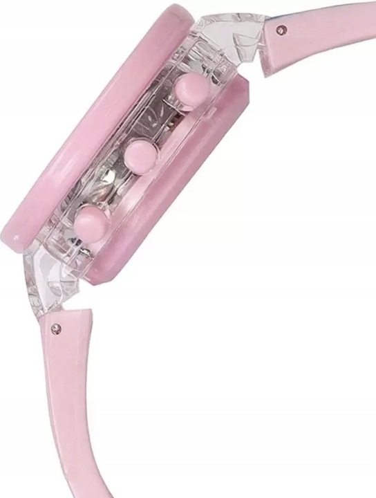 ZEGAREK ELEKTRONICZNY LED BRANSOLETKA DLA DZIEWCZYNKI JEDNOROŻEC