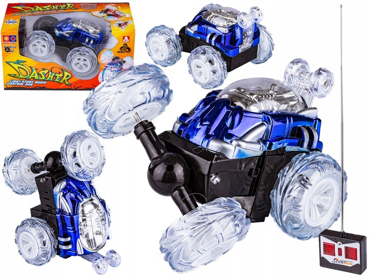 AUTO AKROBATA TWISTER KASKADER TAŃCZĄCY SAMOCHÓD DUŻY SZALONE AUTKO