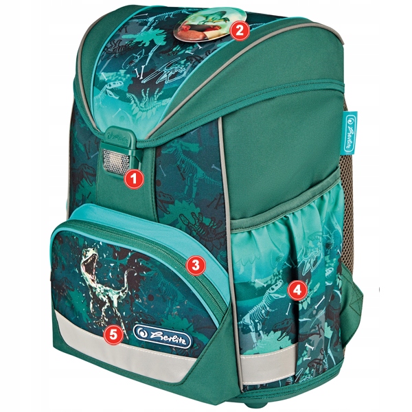 TORNISTER SZKOLNY HERLITZ ULTRALIGHT T-REX ZESTAW