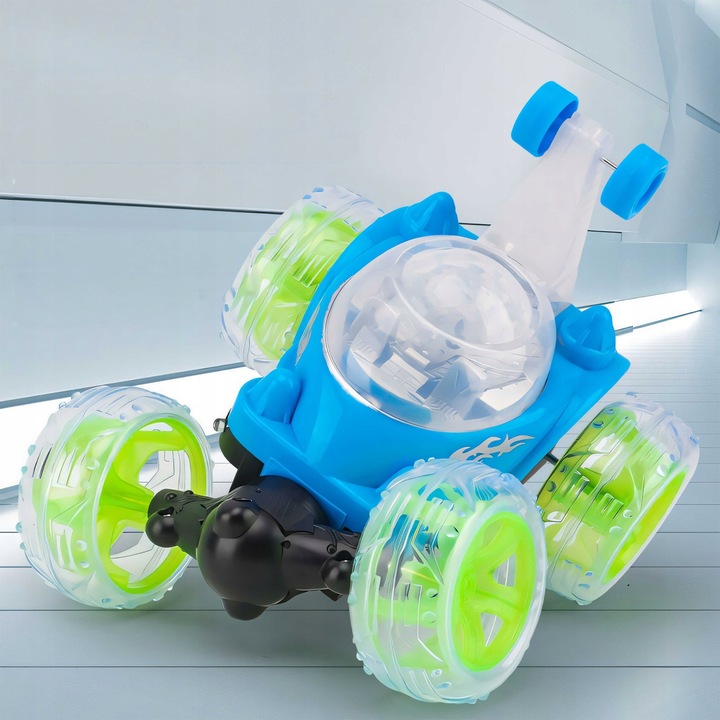 AUTO TWISTER SAMOCHÓD ZDALNIE STEROWANY AKROBATA KASKADER R/C BĄCZEK STUNT