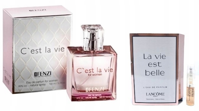 C'EST CEST LA VIE EDP 100ml + La Vie est belle 1ml