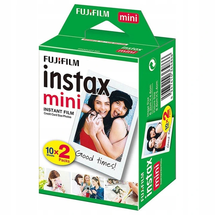 Wkłady Fujifilm Instax Mini Glossy 2 pack 20 zdjęć