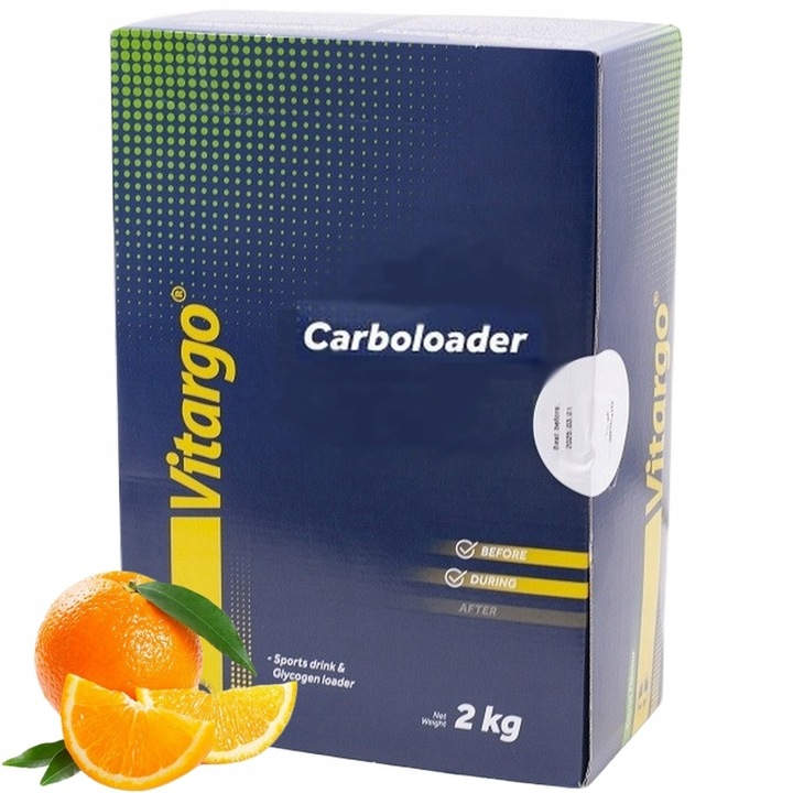 VITARGO Carboloader 2000g Oryginalne SZWEDZKIE Węglowodany 2KG witargo