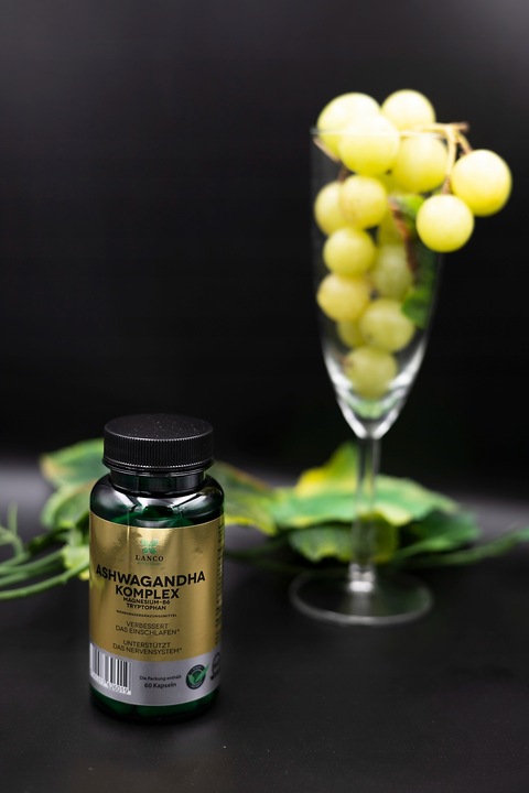 ASZWAGANDA + mocne dodatki - aż 60 kapsułek