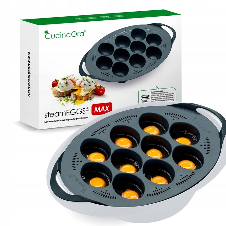 Wkładka do gotowania jajek na parze do Thermomix TM6 TM5 TM31 Varoma 10 szt