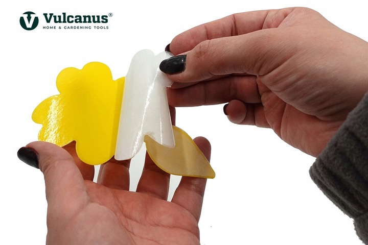 48x Żółty Lep Do Kwiatów Do Doniczek Ziemiórki Mszyce Muszki Owady Lepy