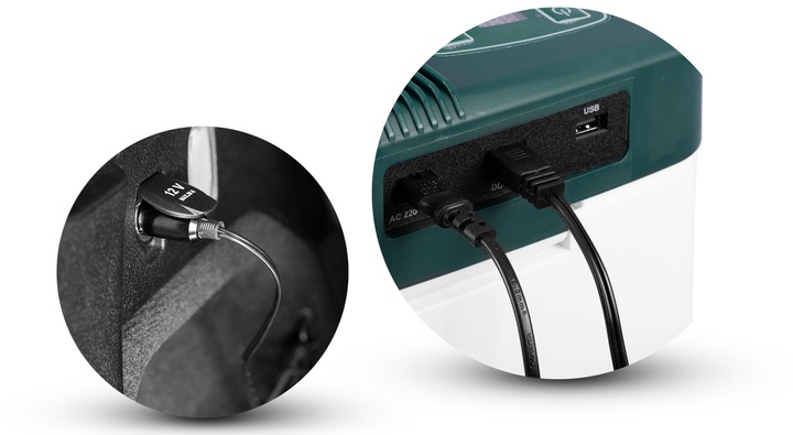 Lodówka turystyczna Berdsen Icemax 29 litry tryb ECO - zielona