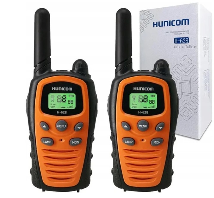 Walkie Talkie 5km z Latarką Diody LED Krótkofalówka Dla Dzieci i Dorosłych