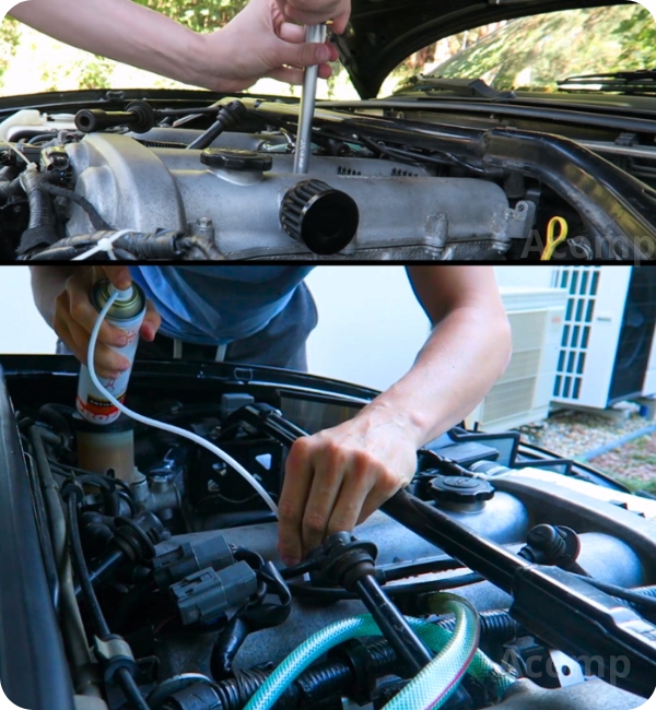 Płukanka na zapieczone pierścienie XADO Anticarbon, czyści rowki i uwalnia