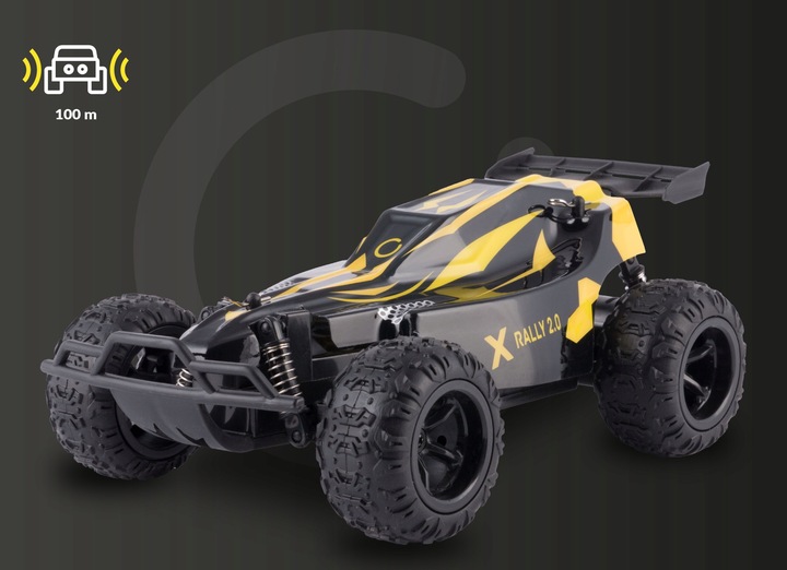 Samochód zdalnie sterowany zasięg RC 30min 100m NAPĘD na TYŁ dla DZIECI 8+