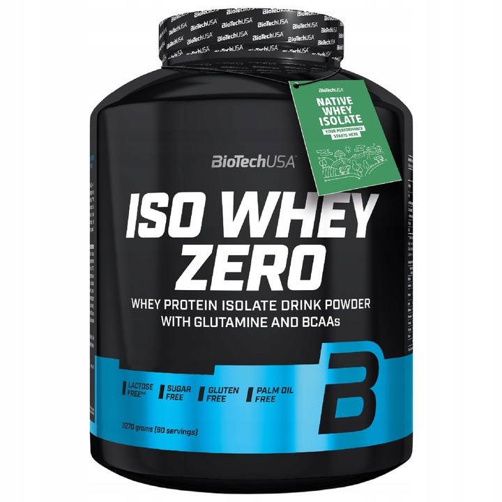 Biotech ISO WHEY ZERO 2270 g BIAŁKO IZOLAT WPI