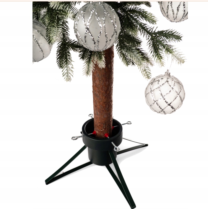 Stojak CHOINKOWY metalowy tworzywo pod na choinkę drzewko pojemnik