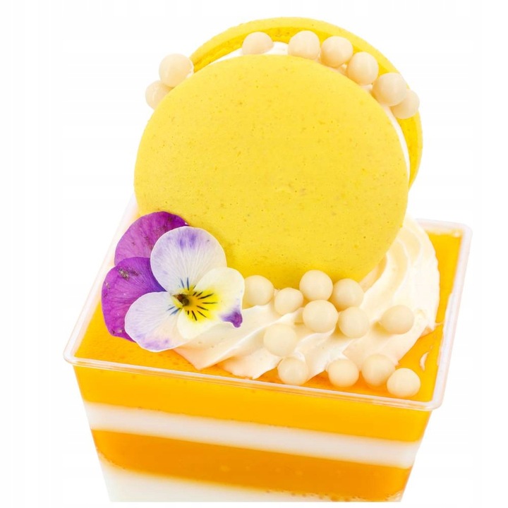 PUCHARKI DO DESERÓW Galaretka Na Mini Deserki Piramida Pojemnik 50szt 120ml