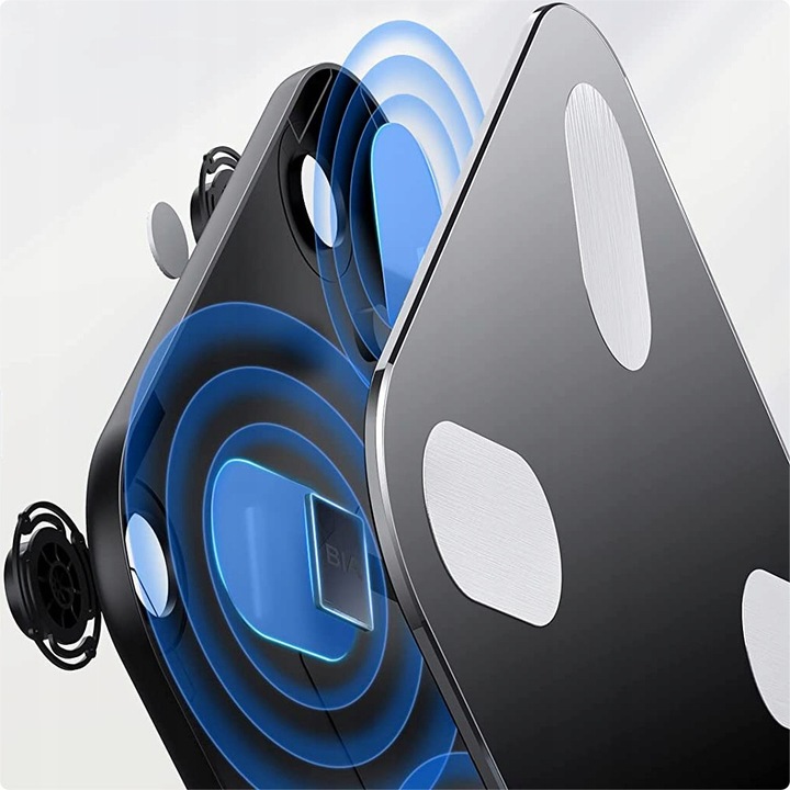 WAGA ŁAZIENKOWA ANALITYCZNA CZUJNIKI SMART+ ANDROID iOS / PRECYZYJNY POMIAR