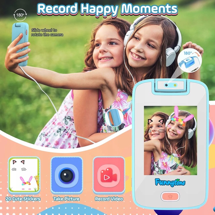 Smartfon Dla Dzieci z Kamerą i Grami - Nauka i Zabawa!