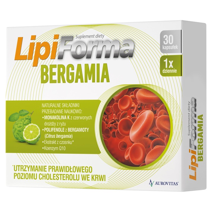 Lipiforma Bergamia 30 Kapsułek