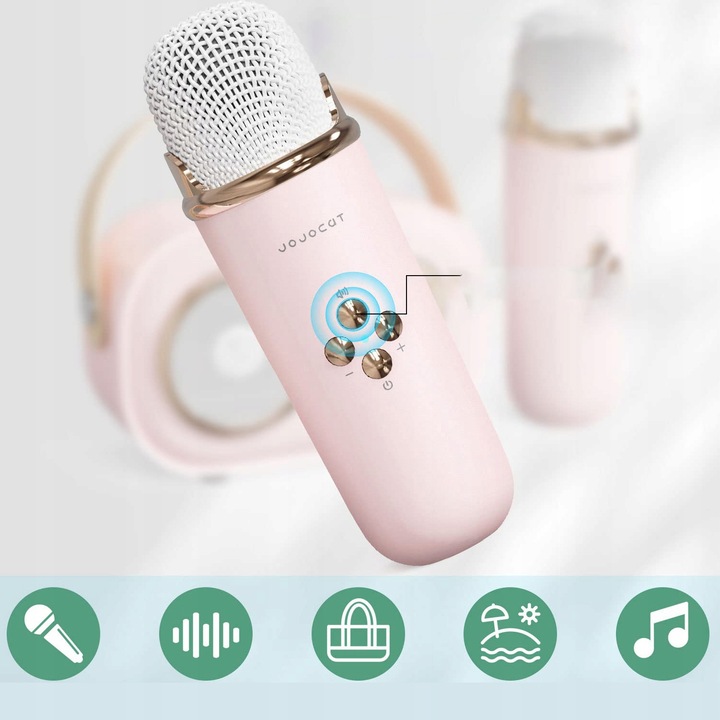 MIKROFON BEZPRZEWODOWY KARAOKE GŁOŚNIK BLUETOOTH C20 PLUS + 2 MIKROFON