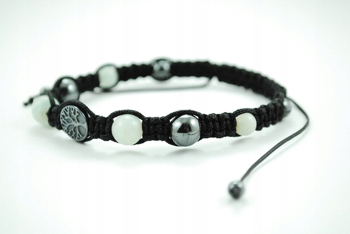 Drzewo Życia AMAZONIT + hematyt spokój i odwaga