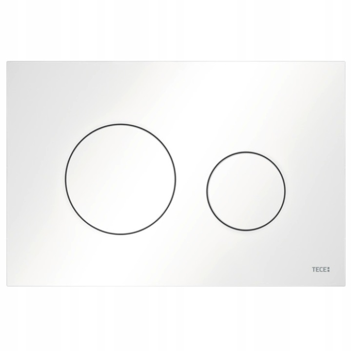 Przycisk spłukujący do WC Tece Loop biały połysk 9240920
